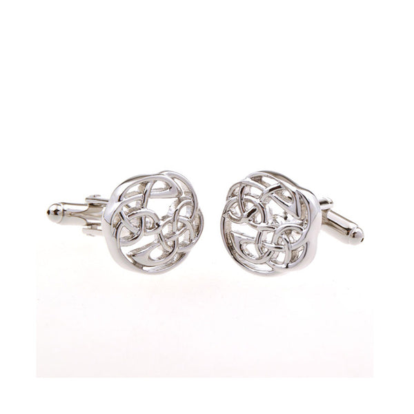 Plain Colour Metal Cufflinks