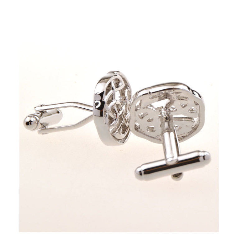 Plain Colour Metal Cufflinks