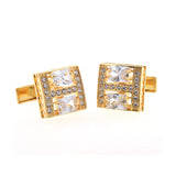 Crystal Zircon Cufflinks