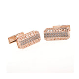 Crystal Zircon Cufflinks