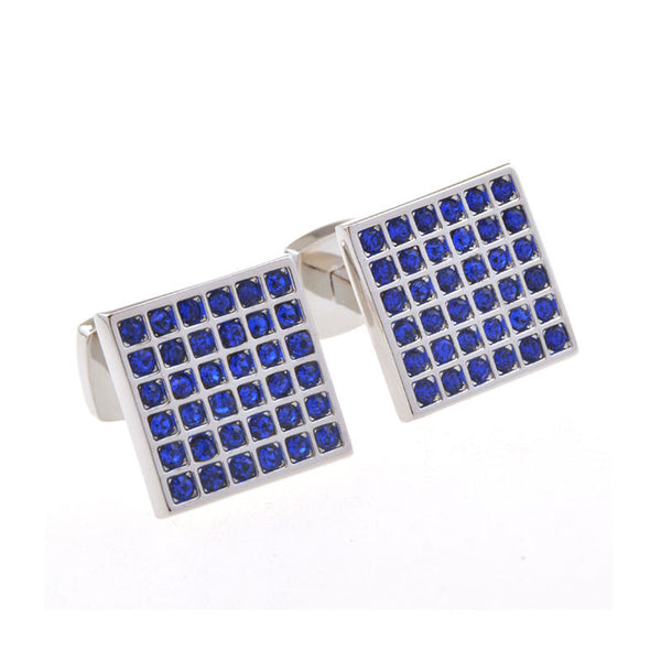 Crystal Zircon Cufflinks