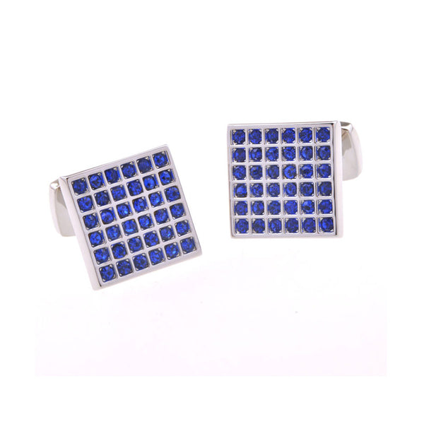 Crystal Zircon Cufflinks