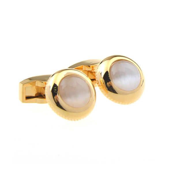 Cateye Glass Cufflinks