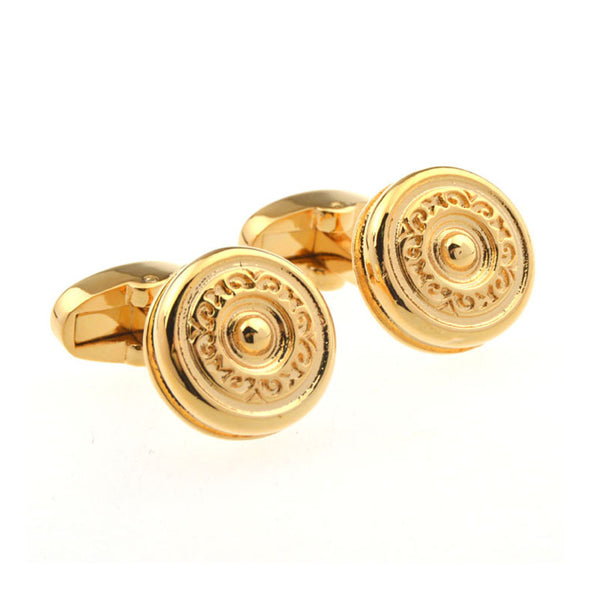 Plain Colour Metal Cufflinks