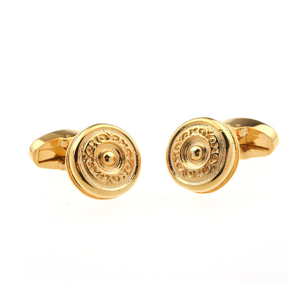 Plain Colour Metal Cufflinks