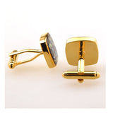 Enamel Dropping Glue Cufflinks
