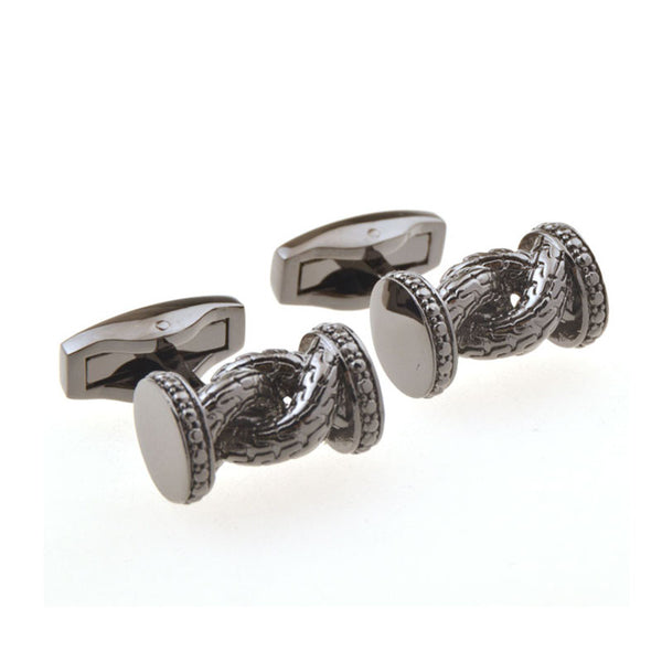 Plain Colour Metal Cufflinks