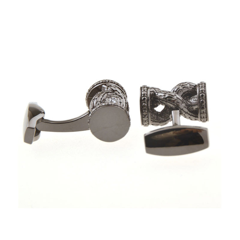 Plain Colour Metal Cufflinks