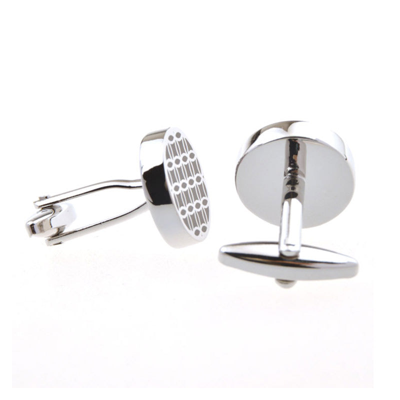 Enamel Dropping Glue Cufflinks