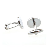 Plain Colour Metal Cufflinks