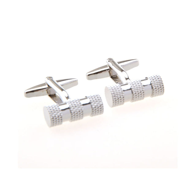 Plain Colour Metal Cufflinks