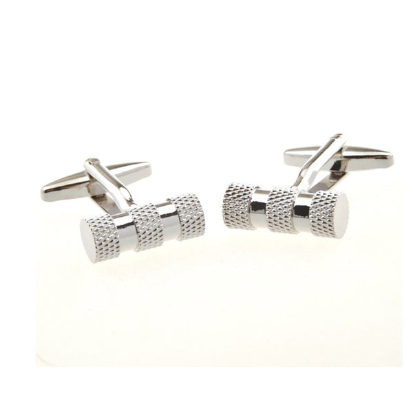 Plain Colour Metal Cufflinks