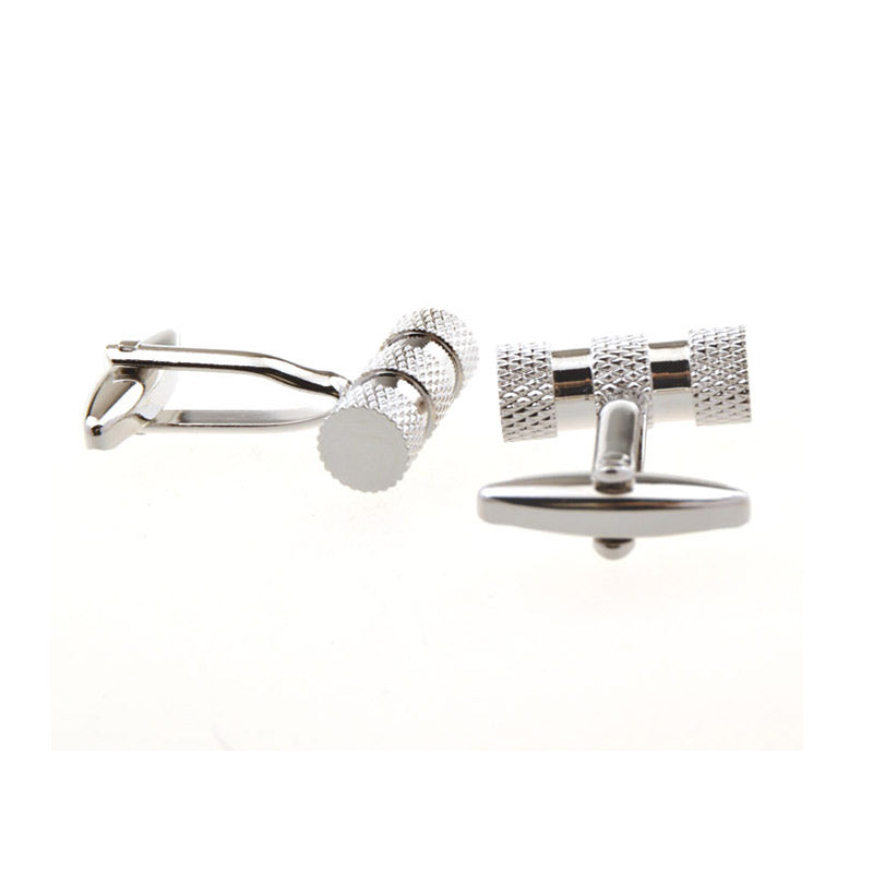 Plain Colour Metal Cufflinks