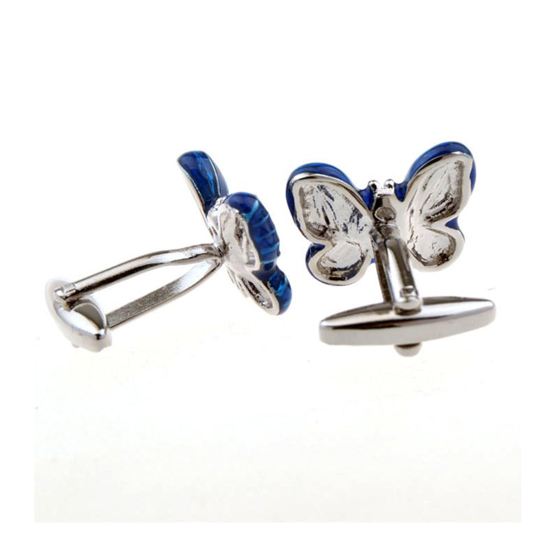 Animals Plants Enamel Dropping Glue Cufflinks