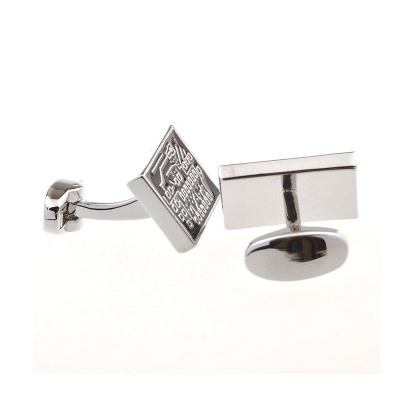 Enamel Dropping Glue Cufflinks