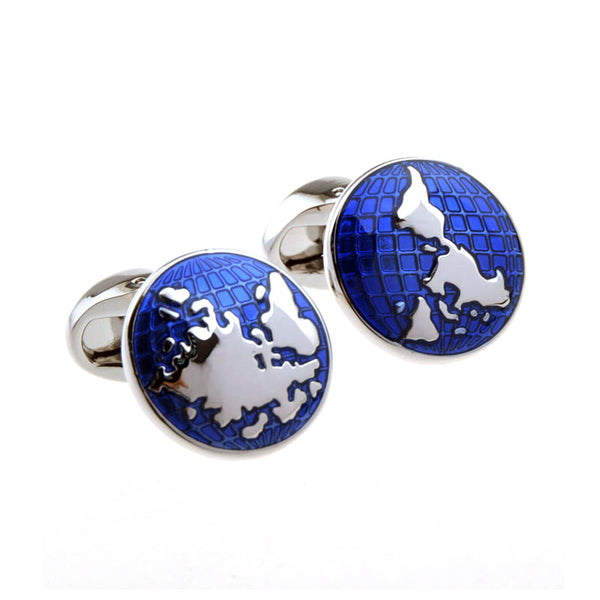National Flag Music Enamel Dropping Glue Cufflinks