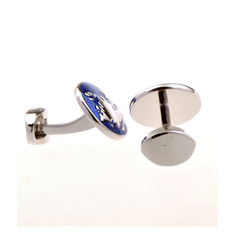 National Flag Music Enamel Dropping Glue Cufflinks