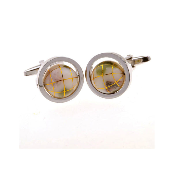 Sports Technology Cateye Glass Cufflinks