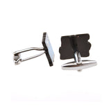 Cartoon Anime Grease Baking Paint Cufflinks