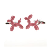 Cartoon Anime Grease Baking Paint Cufflinks