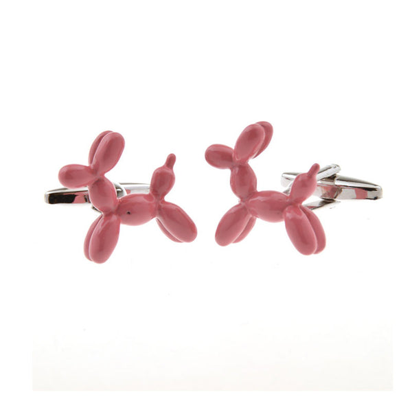 Cartoon Anime Grease Baking Paint Cufflinks