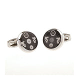 Enamel Dropping Glue Cufflinks