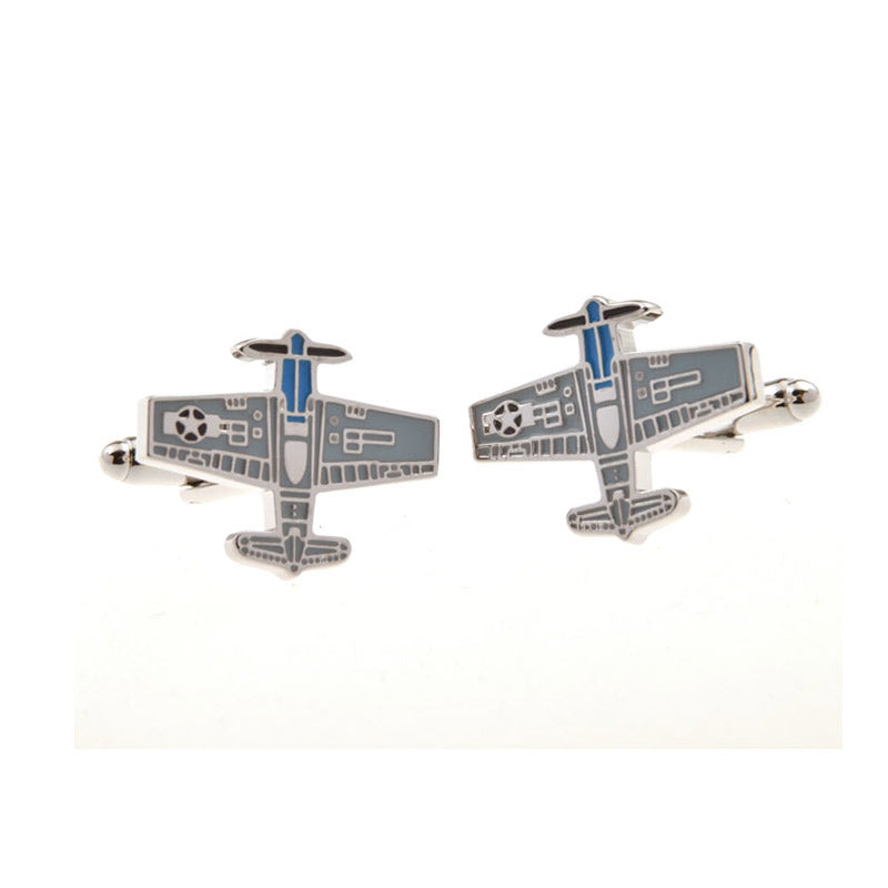 Car Logo Traffic Enamel Dropping Glue Cufflinks
