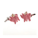 Animals Plants Grease Baking Paint Cufflinks