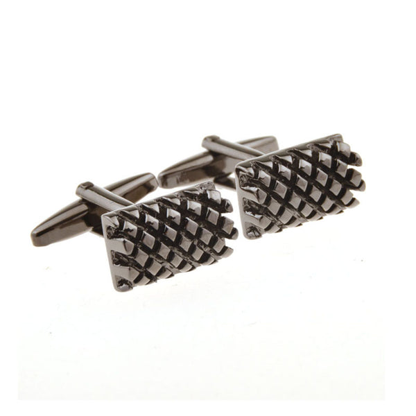 Plain Colour Metal Cufflinks