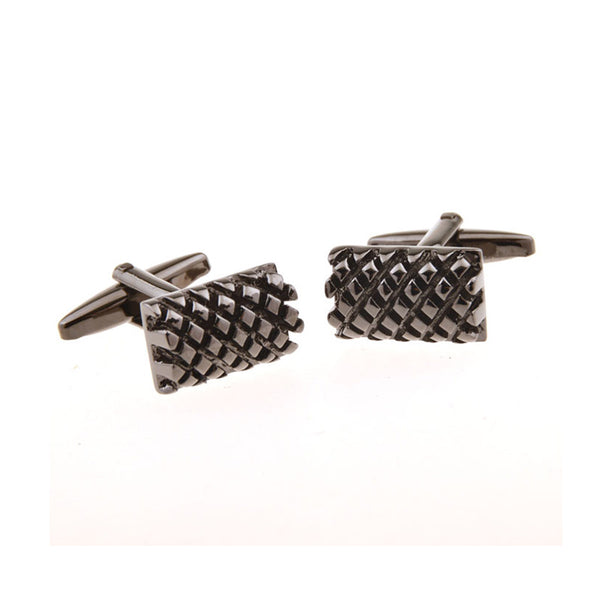 Plain Colour Metal Cufflinks