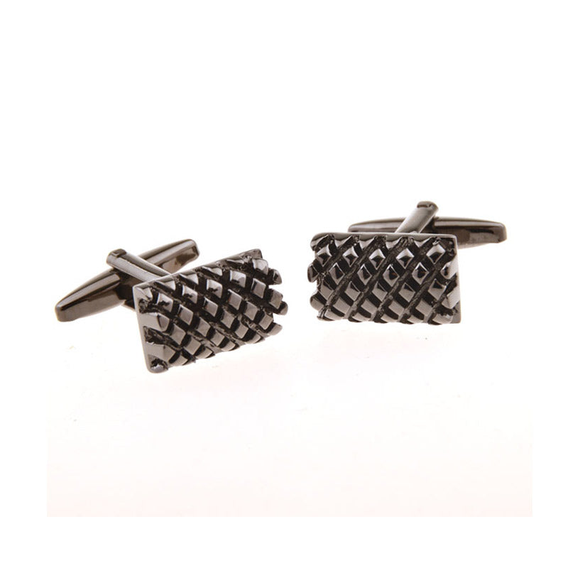 Plain Colour Metal Cufflinks