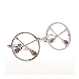 Plain Colour Metal Cufflinks