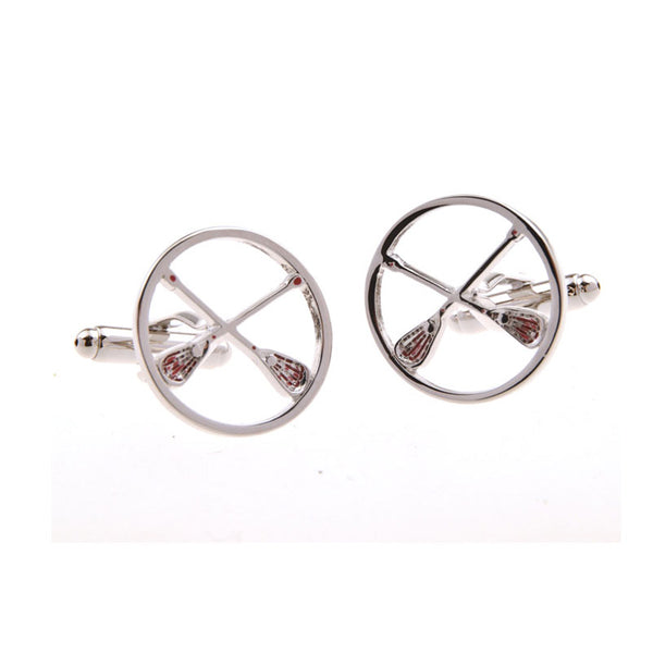 Plain Colour Metal Cufflinks