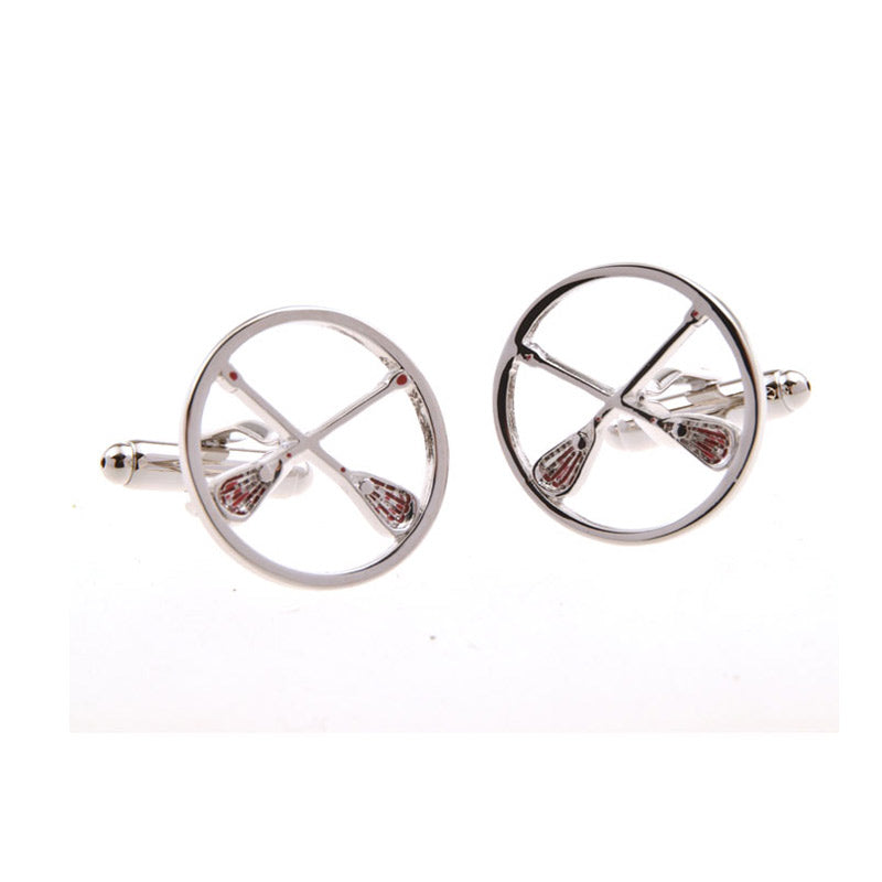 Plain Colour Metal Cufflinks