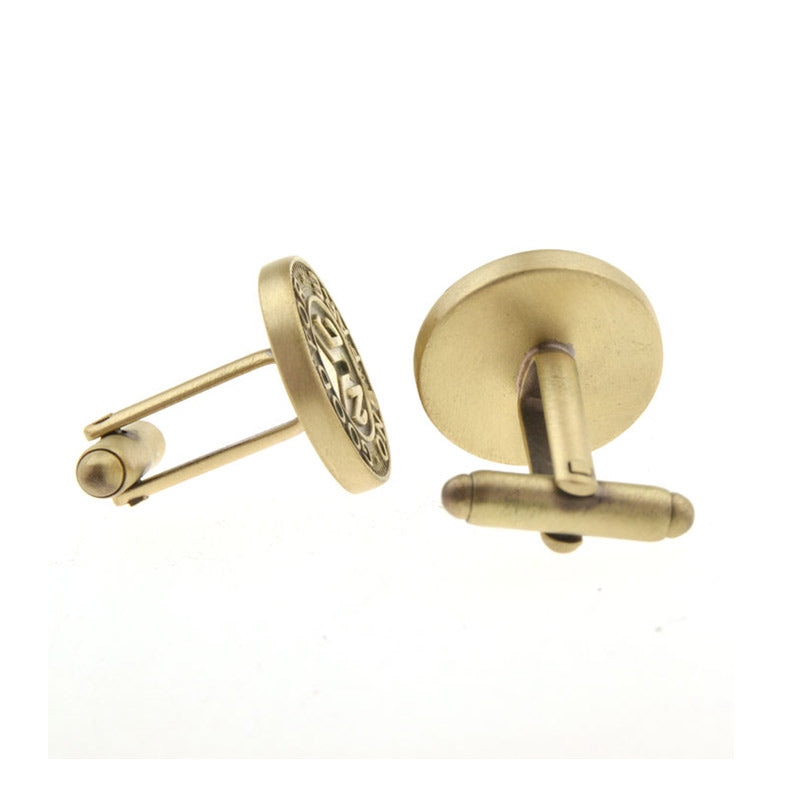 Plain Colour Metal Cufflinks