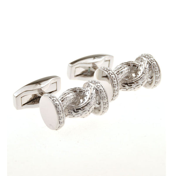 Plain Colour Metal Cufflinks