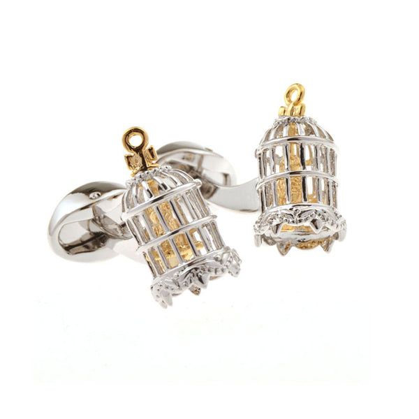 Sports Technology Plain Colour Metal Cufflinks