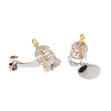 Sports Technology Plain Colour Metal Cufflinks