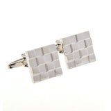 Plain Colour Metal Cufflinks