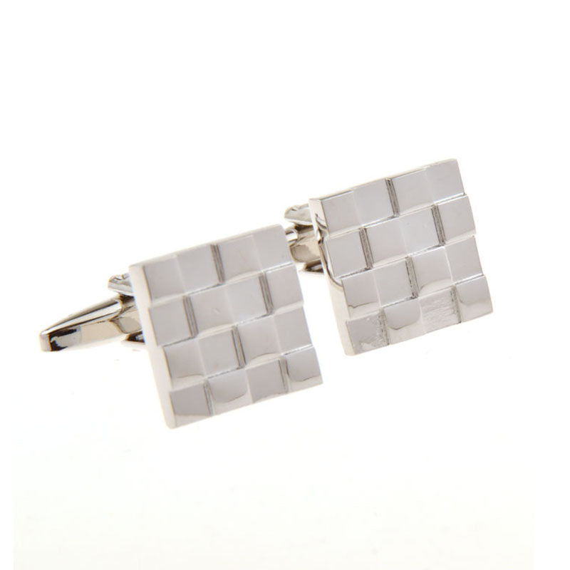 Plain Colour Metal Cufflinks