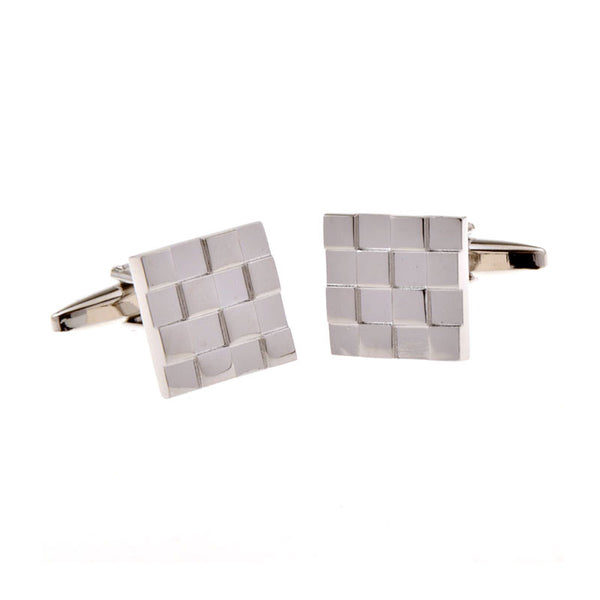 Plain Colour Metal Cufflinks