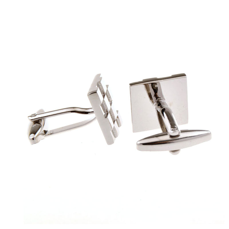 Plain Colour Metal Cufflinks