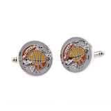 Enamel Dropping Glue Cufflinks