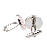 Enamel Dropping Glue Cufflinks