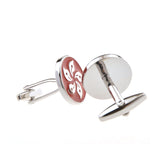Enamel Dropping Glue Cufflinks
