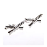 Military Tools Plain Colour Metal Cufflinks