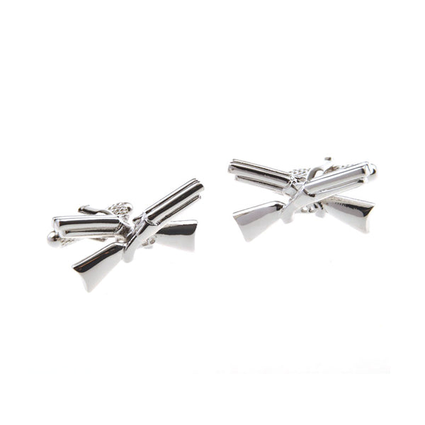 Military Tools Plain Colour Metal Cufflinks