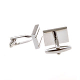 Plain Colour Metal Cufflinks