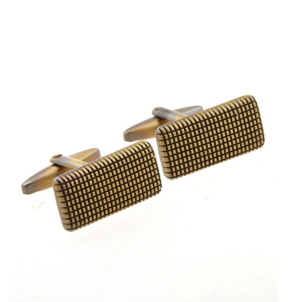 Plain Colour Metal Cufflinks