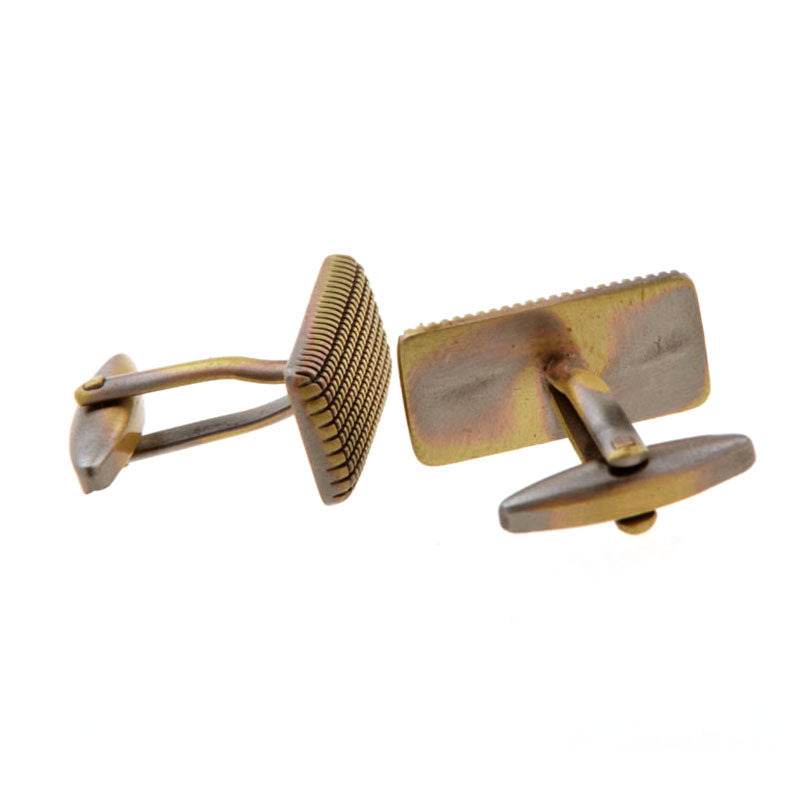 Plain Colour Metal Cufflinks